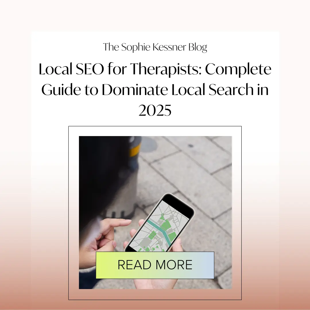 Local SEO for Therapists Complete Guide to Dominate Local Search in 2025